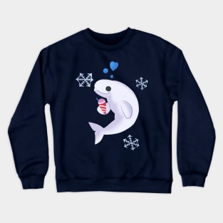 Beluga and Snow Cone Crewneck Sweatshirt